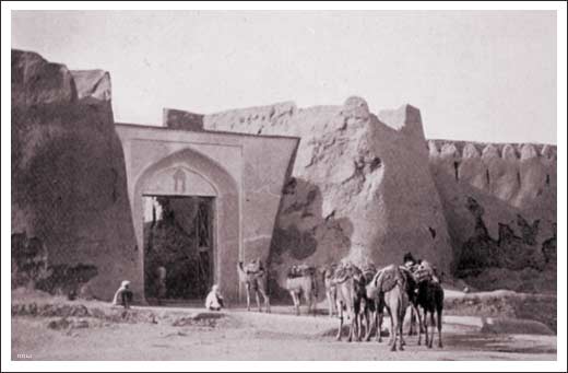 The Eedgah Gate at Kandahar in 1880