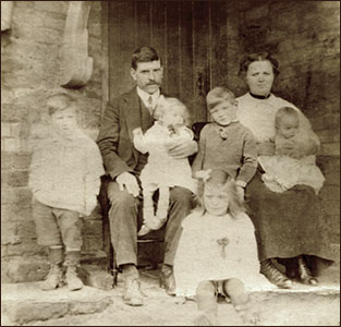 Ben and Elizabeth Pritchard in Durham, c.1884