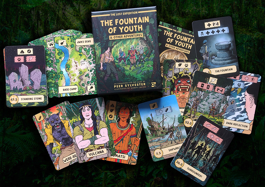 The Fountain of Youth card game